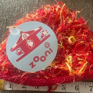 ZOONI Mop Top Firecracker Beanie NWT